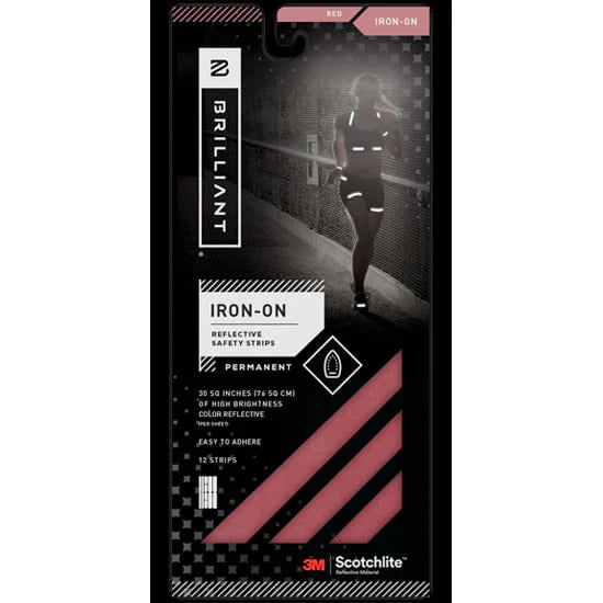 Reflective Safety Iron-Ons