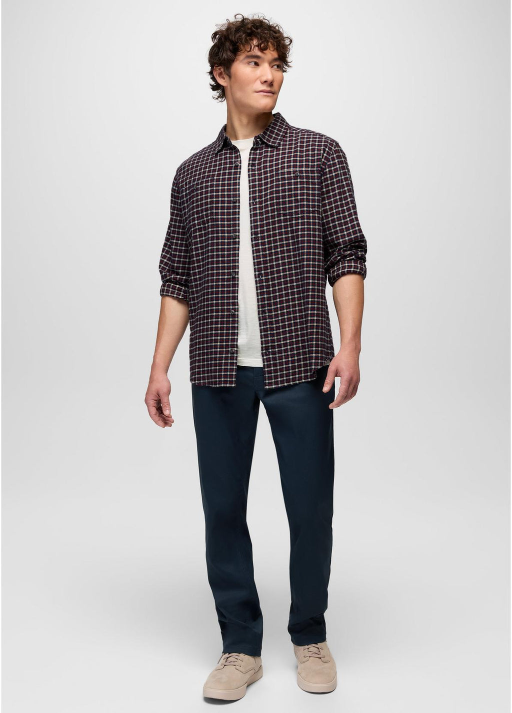 Men's Dolberg Flannel Shirt | Red Ochre