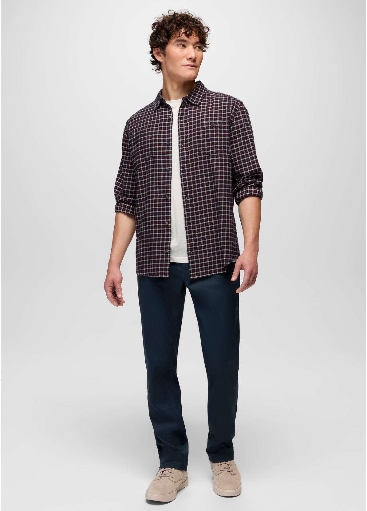 Men's Dolberg Flannel Shirt | Red Ochre