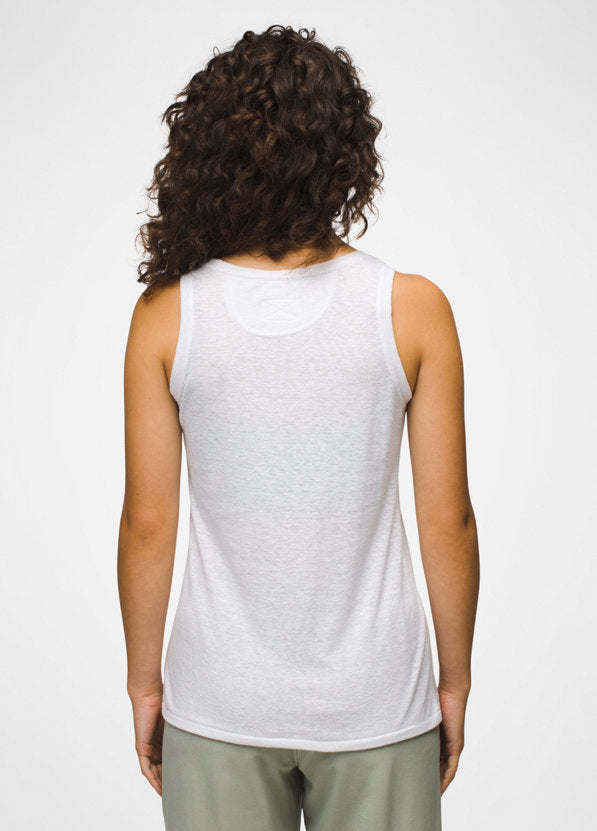 Women's Cozy Up Tank | White