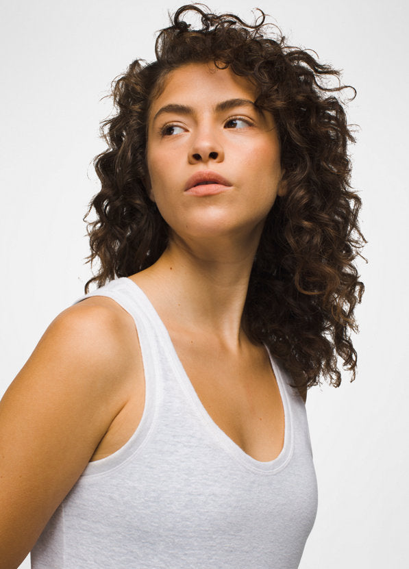 Women's Cozy Up Tank | White