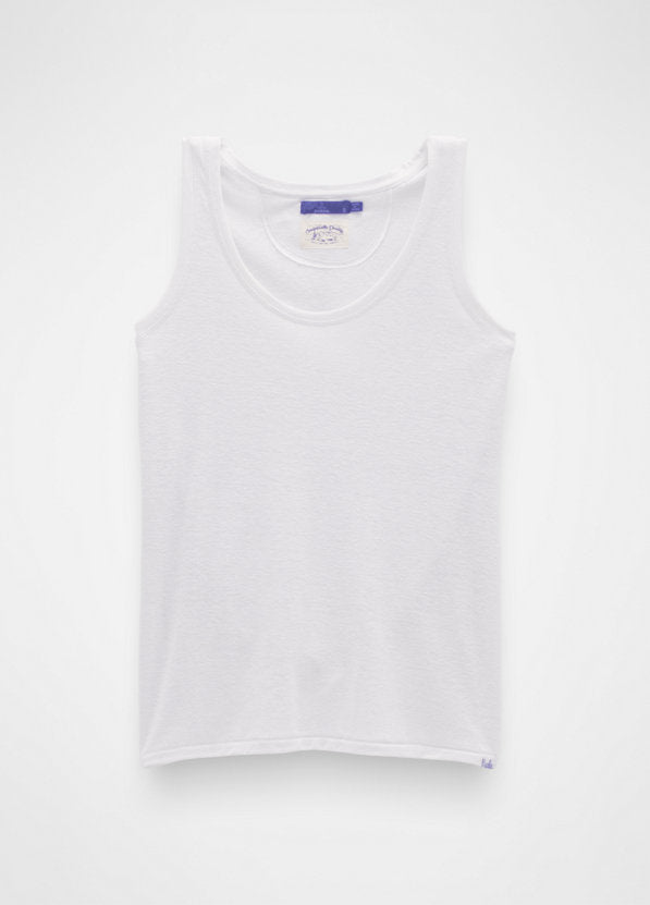 Women's Cozy Up Tank | White