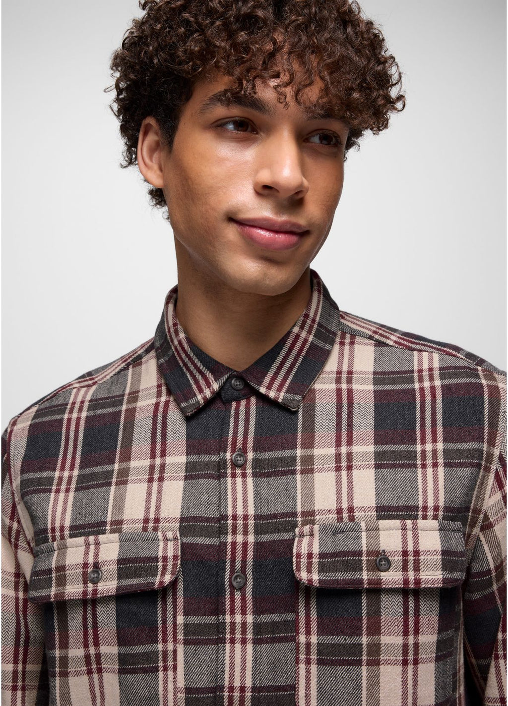 Men's Westbrook Flannel Shirt | Deep Vino