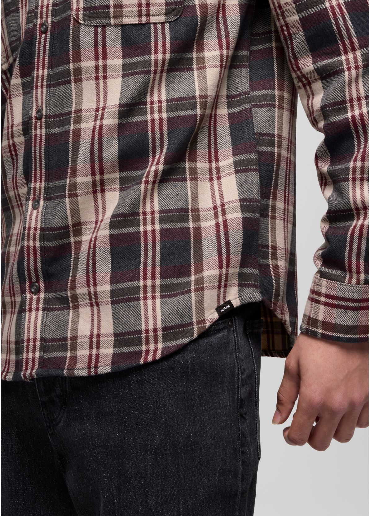 Men's Westbrook Flannel Shirt | Deep Vino