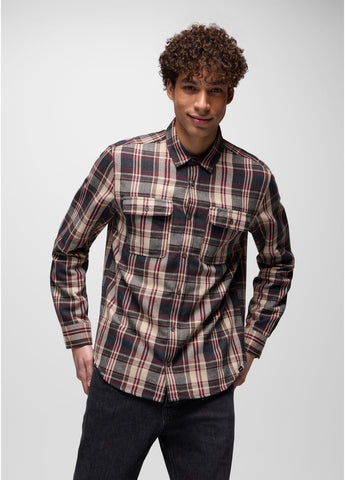 Men's Westbrook Flannel Shirt | Deep Vino