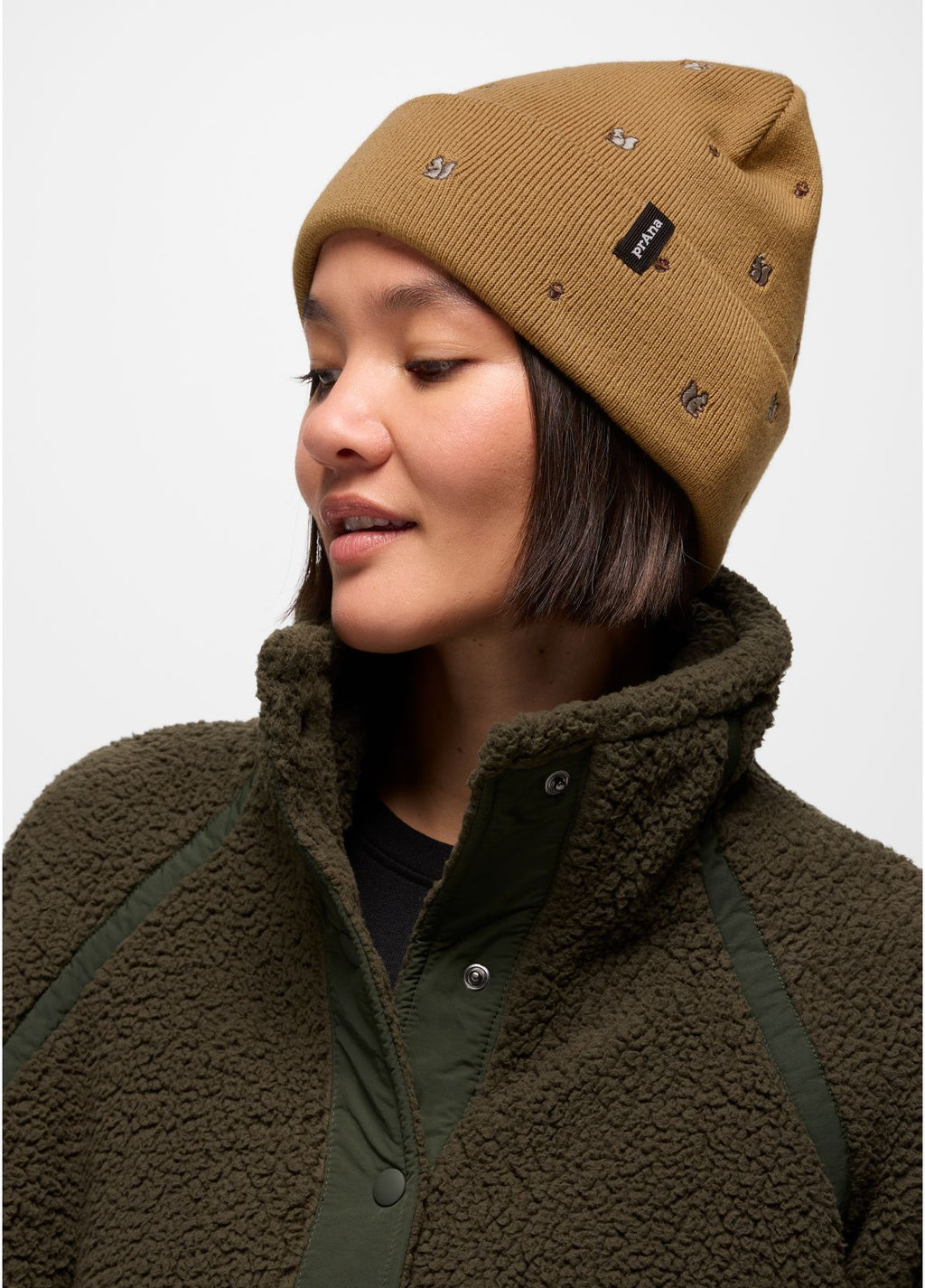 Wild Now Beanie | Dijon Squirrel