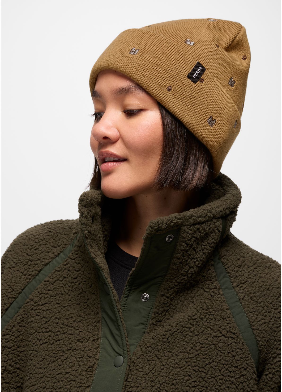 Wild Now Beanie | Dijon Squirrel