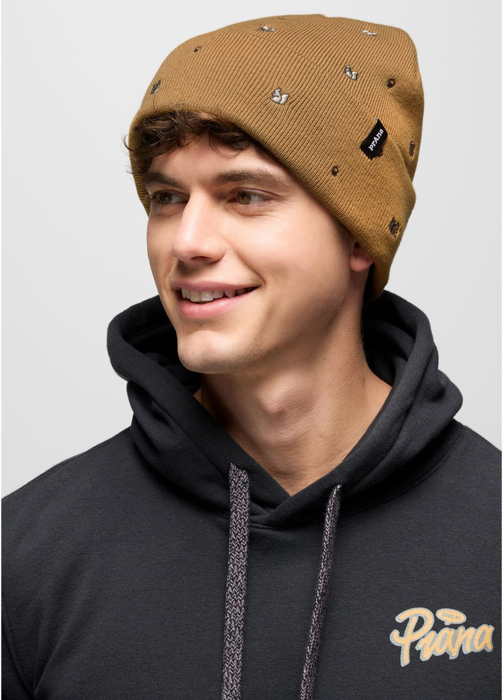 Wild Now Beanie | Dijon Squirrel