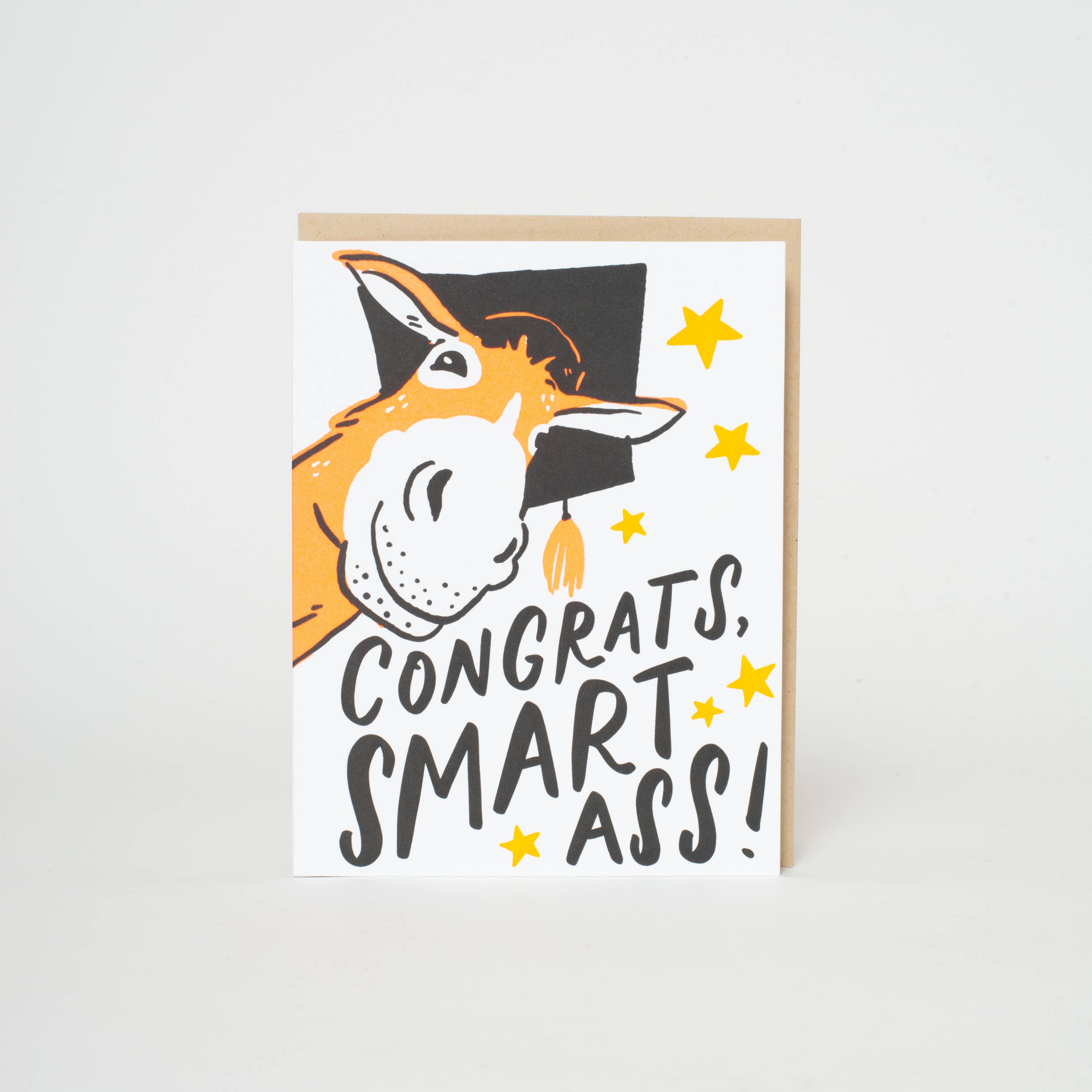 Congrats Card | Graduation Smart Ass