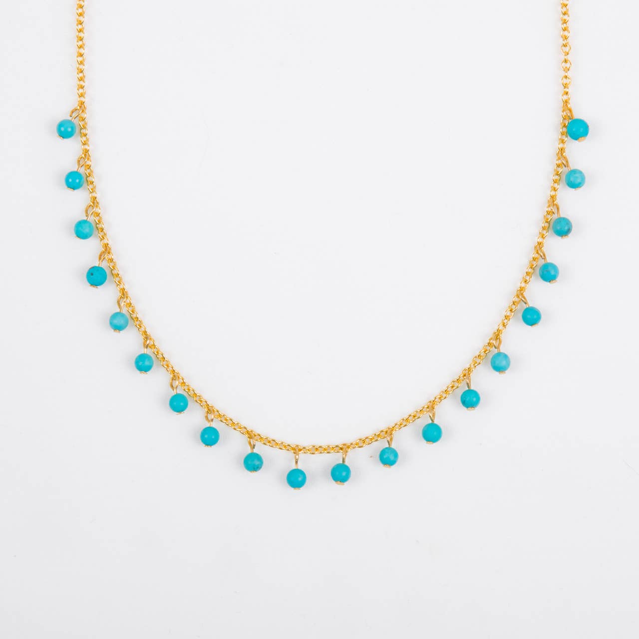 Altiplano - Turquoise Dangle Necklace