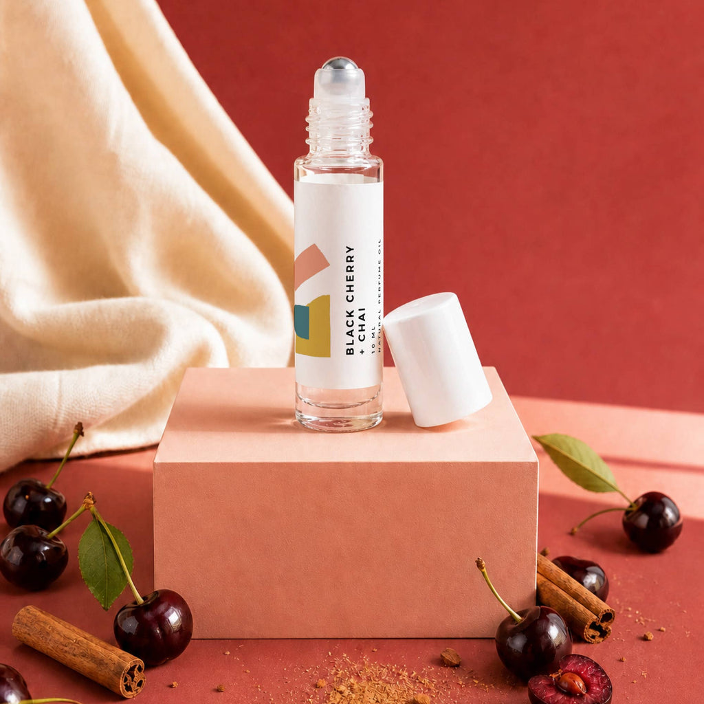Black Cherry + Chai  • perfume oil ✴