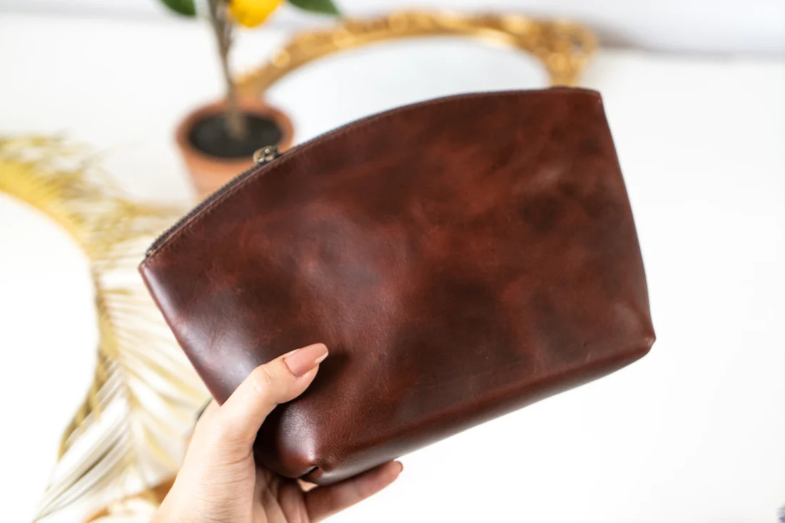 Leather Accessory Bag