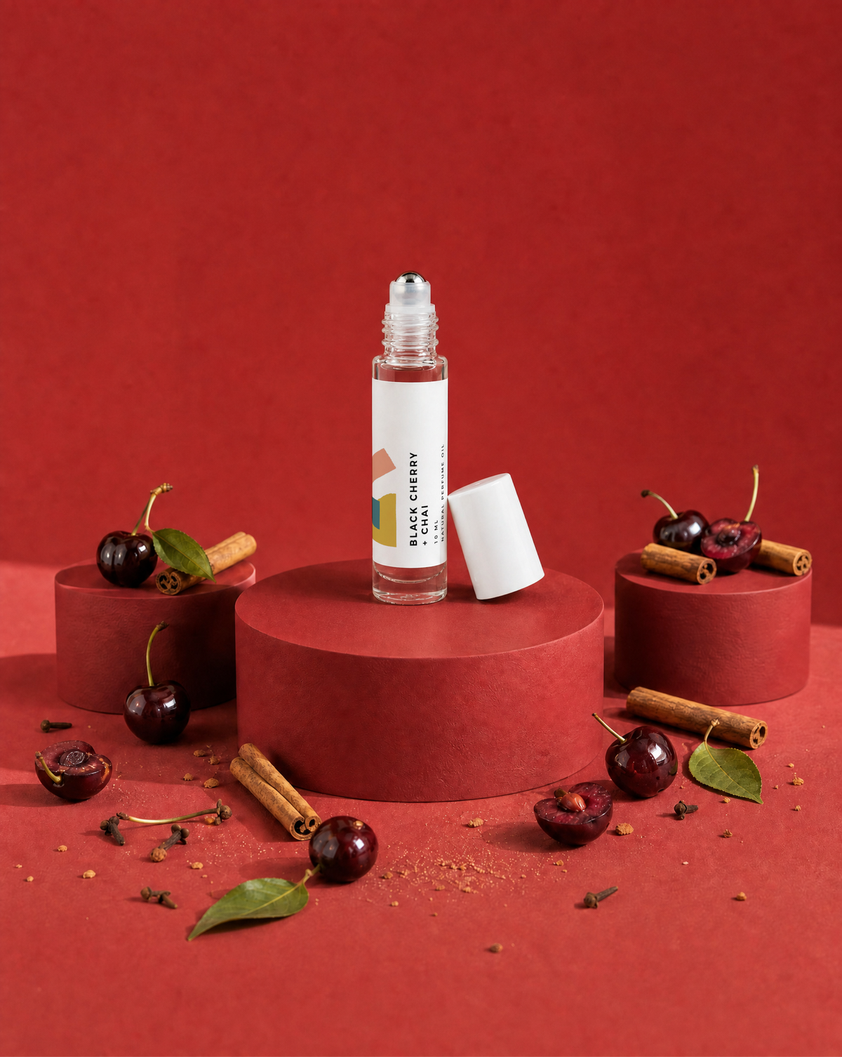 Black Cherry + Chai  • perfume oil ✴