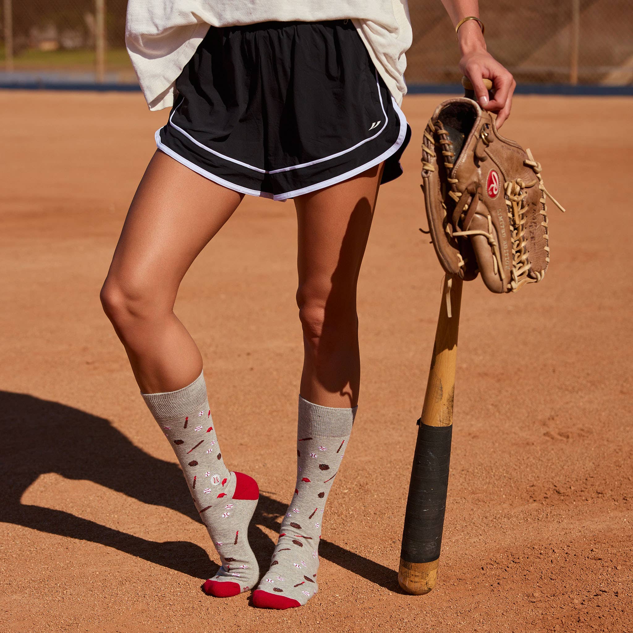 Socks that Support Youth Sports (Baseballs)