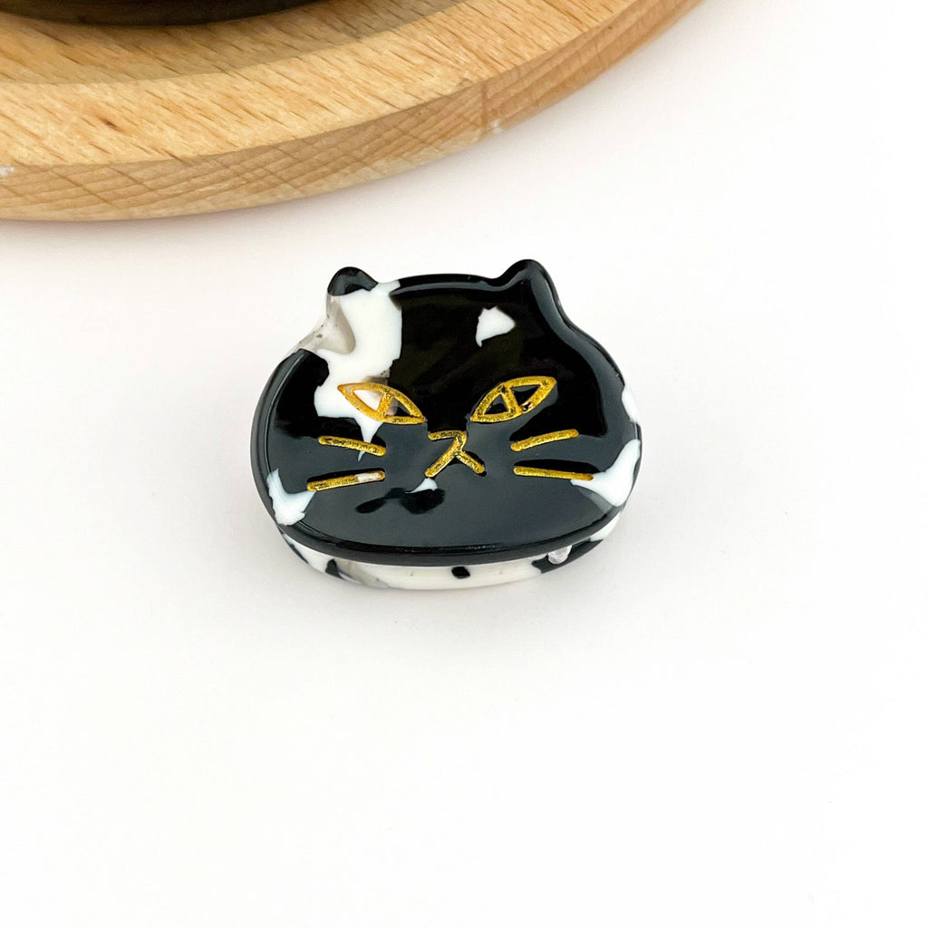 TheDivaSoap - Mini Acetate Cat Head Hair Claw Clip