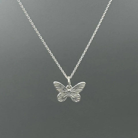 Silver Butterfly Necklace