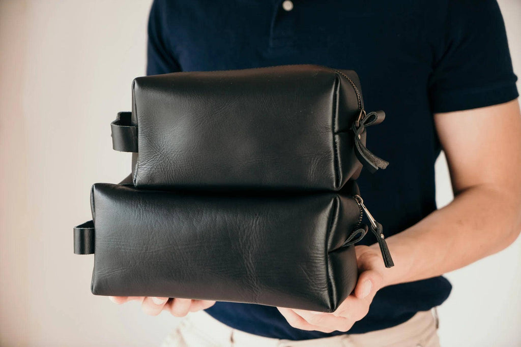 Leather Toiletry Bag