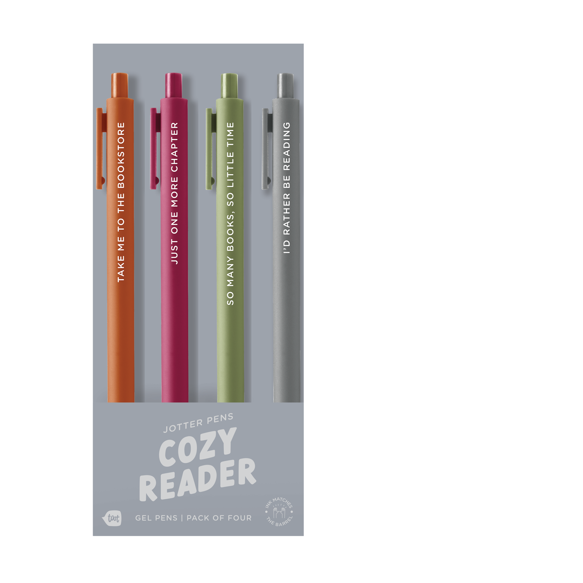 Jotter Set 4-Pack | Cozy Reader