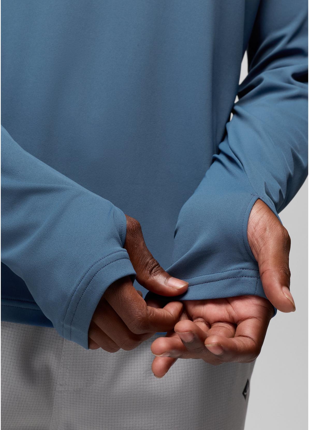 Men's Sol Shade LS Crew | Bluff Blue