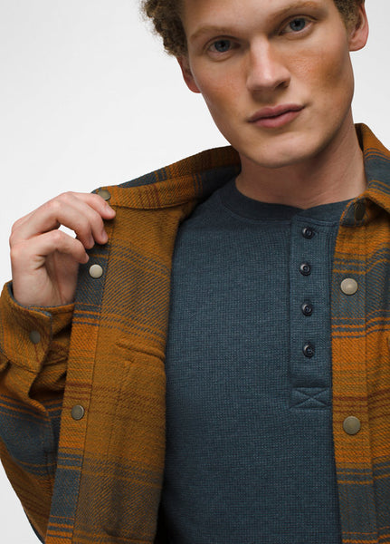 Men's Happy Camp Flannel Shirt | Sepia