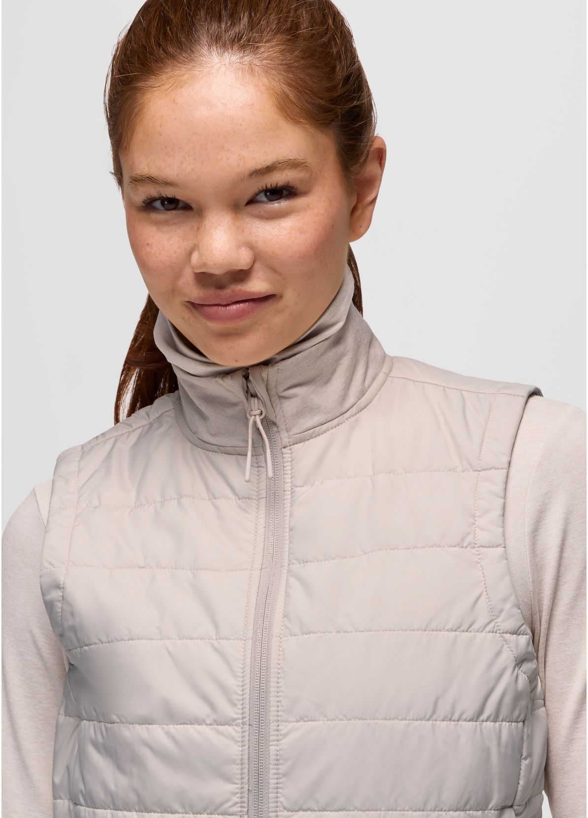 Women's Insulated Ice Flow Vest | Almond