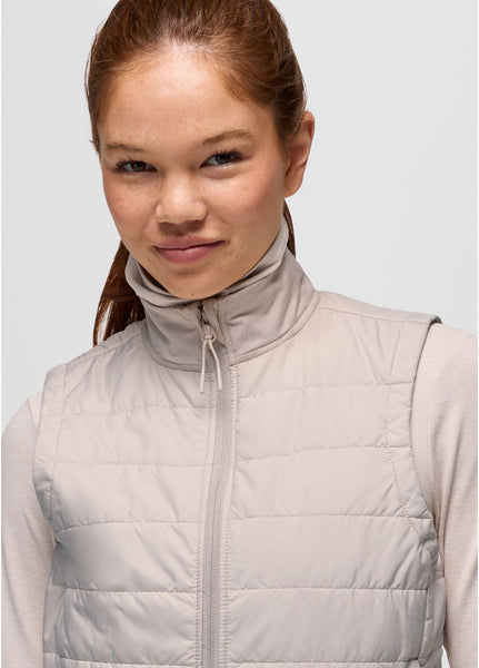 Women's Insulated Ice Flow Vest | Almond