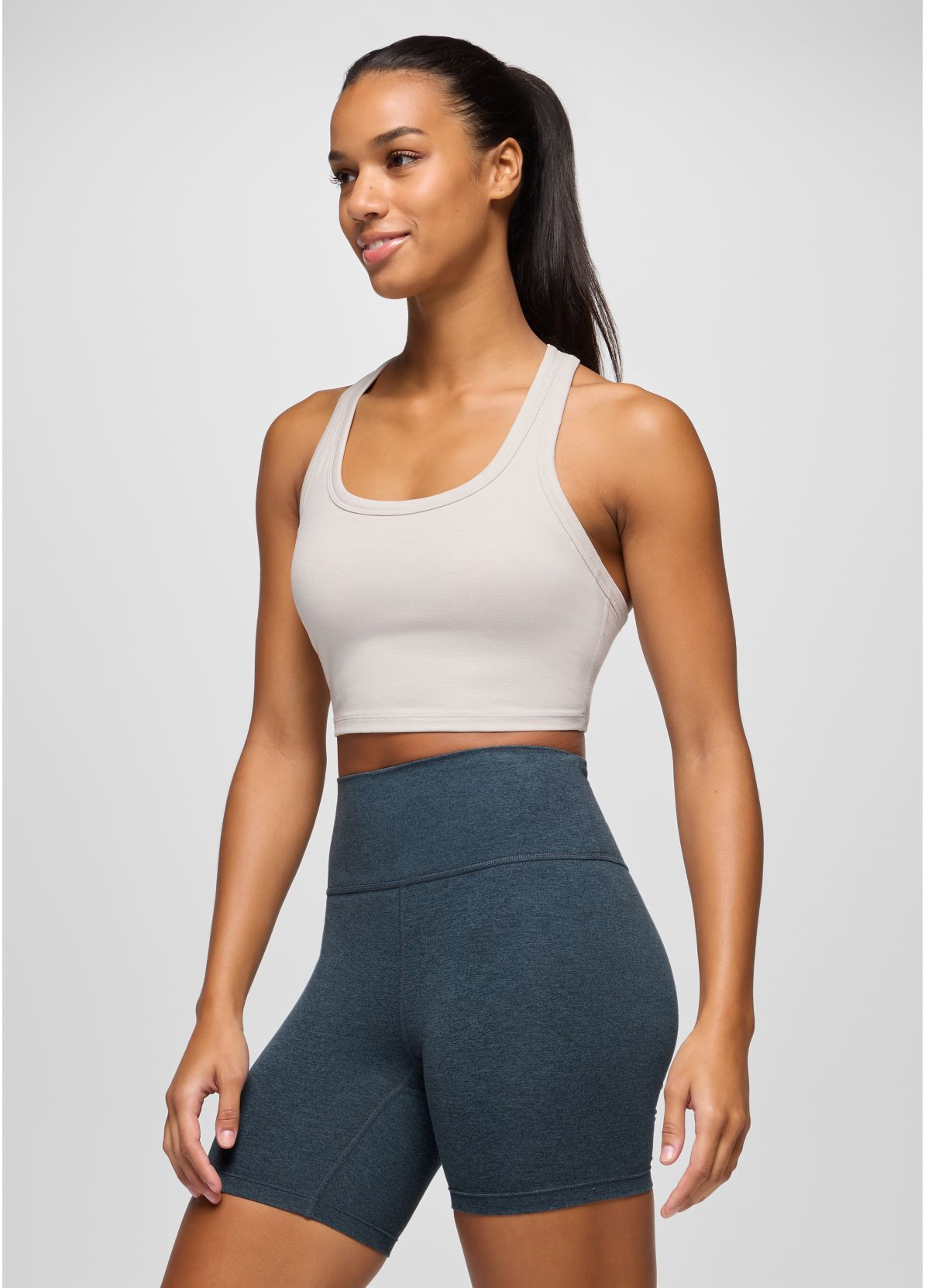 Women's Heavana Racerback Bralette| Almond Heather