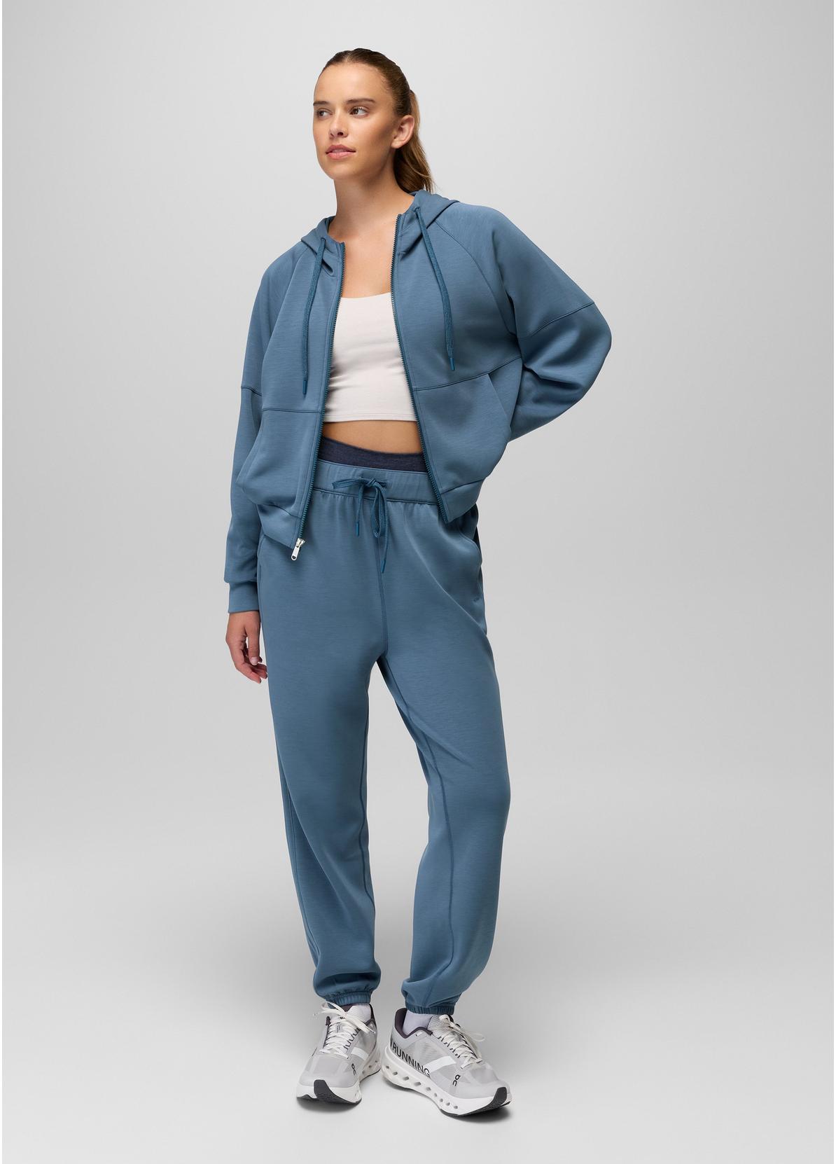 Women's  Shea High Rise Jogger| Buff Blue
