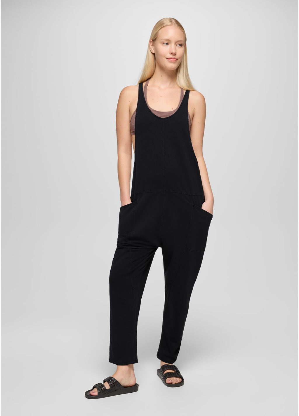 Women's Mindful Movement Jumpsuit| Black