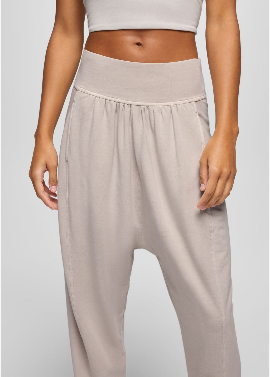Women's Mindful Movement Harem Pant| Almond