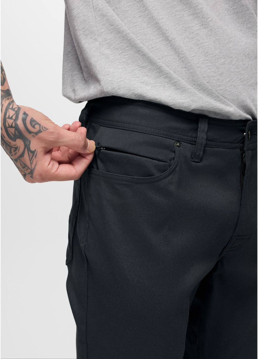Men's Stretch Zion 5 Pocket Slim | Black