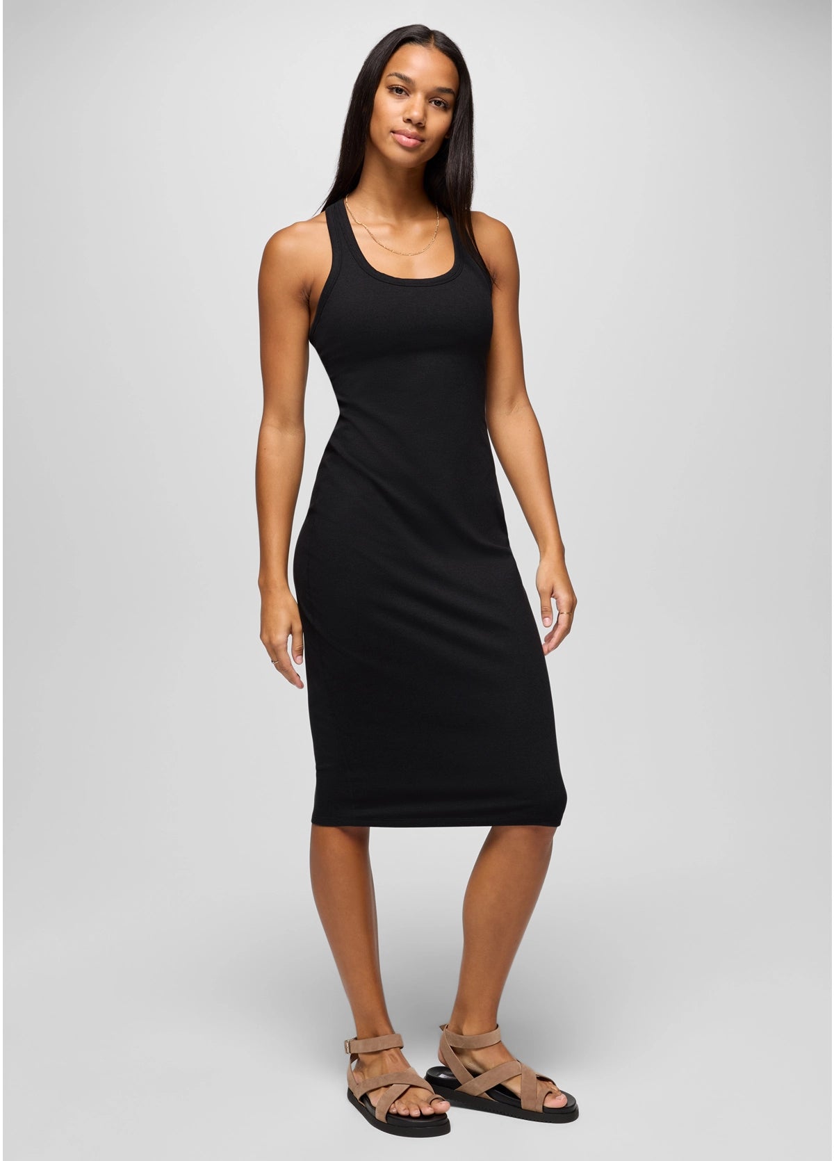 Women's Heavana Racerback Midi | Black Heather