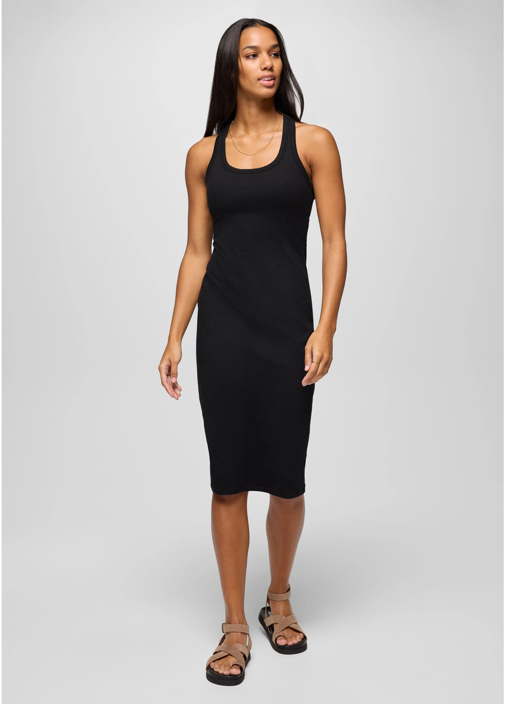 Women's Heavana Racerback Midi | Black Heather