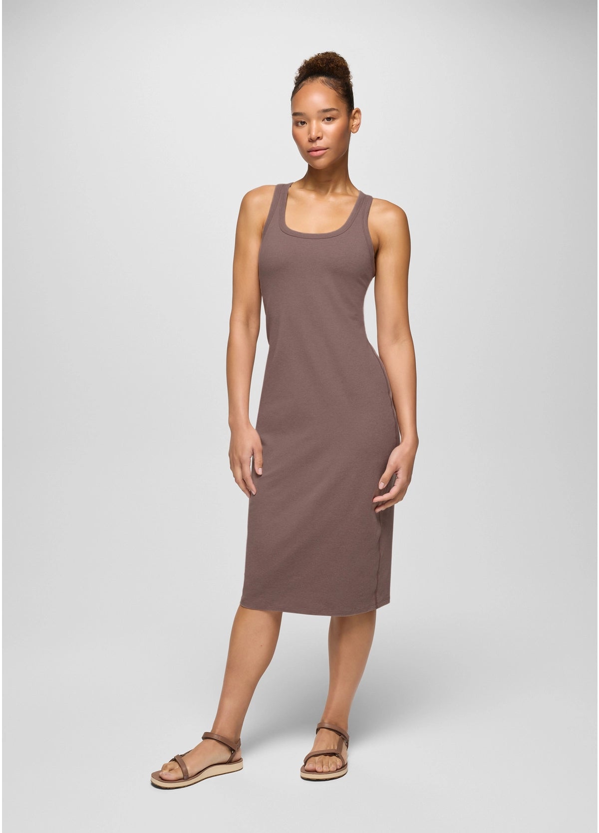 Women's Heavana Racerback Midi | Carob Heather