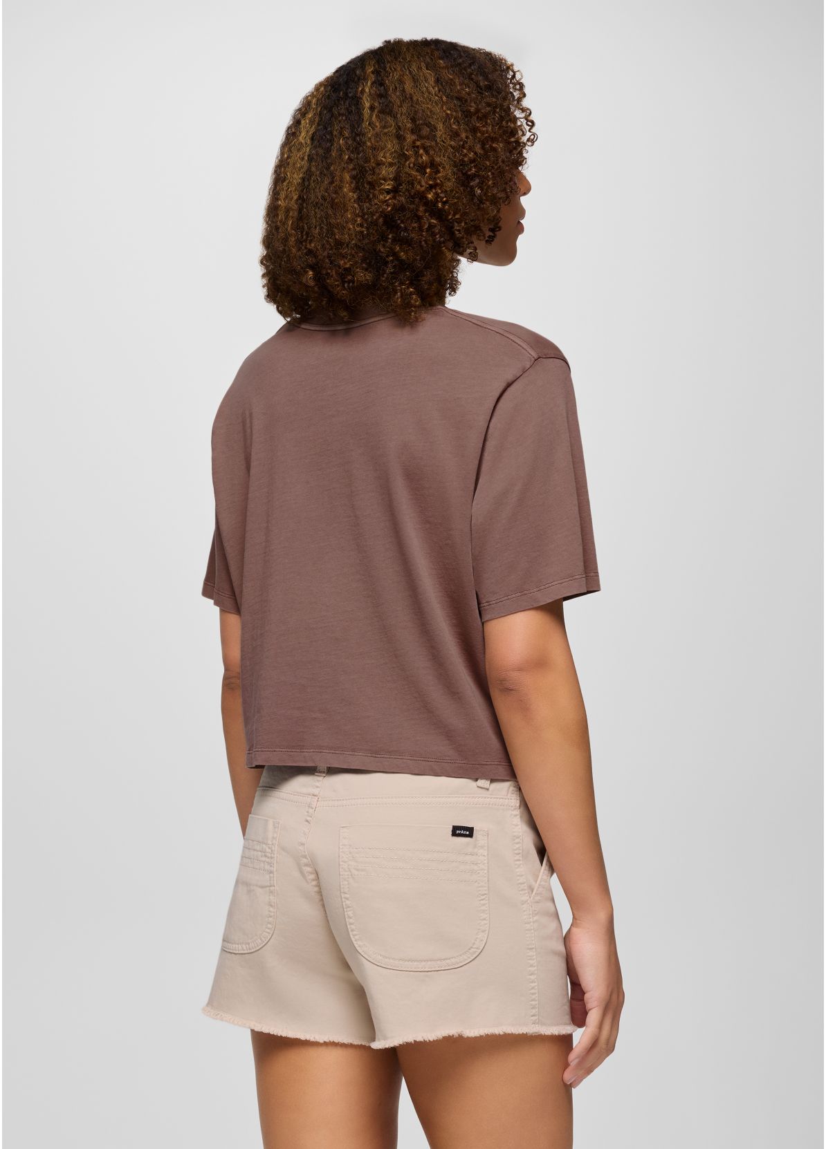 Women's Everyday Crop Tee | Carob