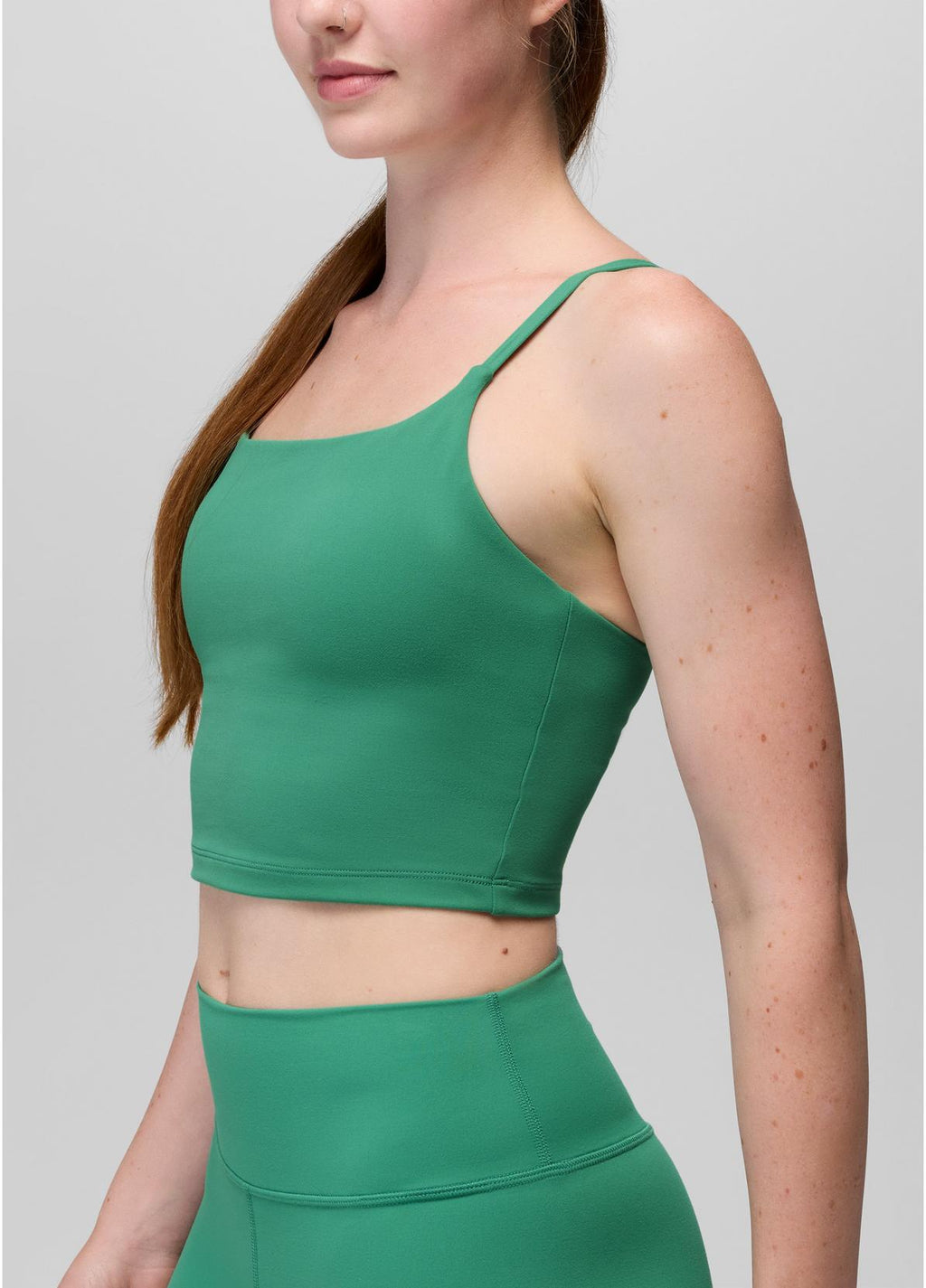 Women's Luxara Longline Bra | Jade