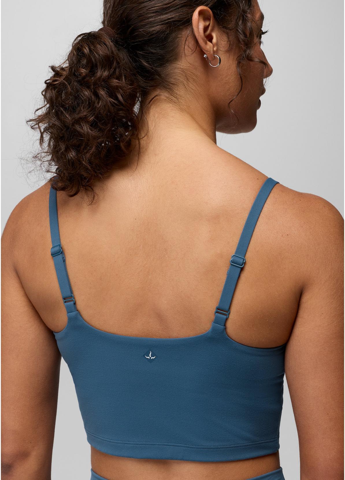 Women's Luxara Longline Bra | Bluff Blue