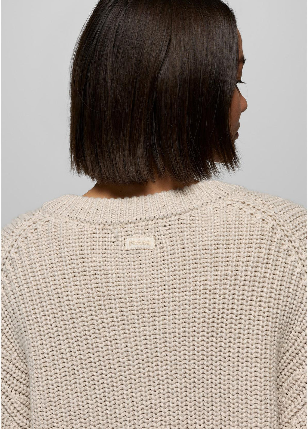 Sunday River Short Cardigan|Almond