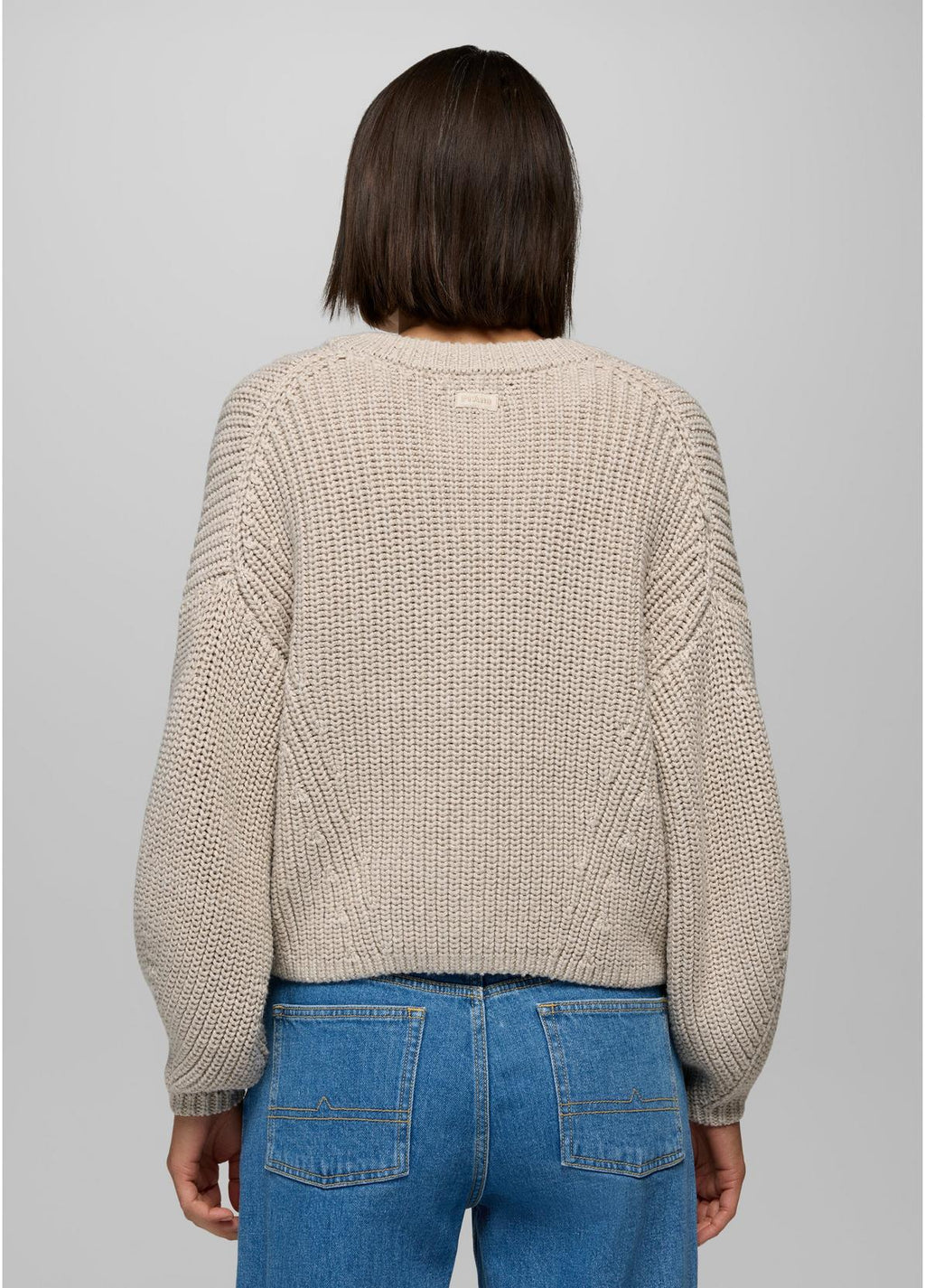 Sunday River Short Cardigan|Almond