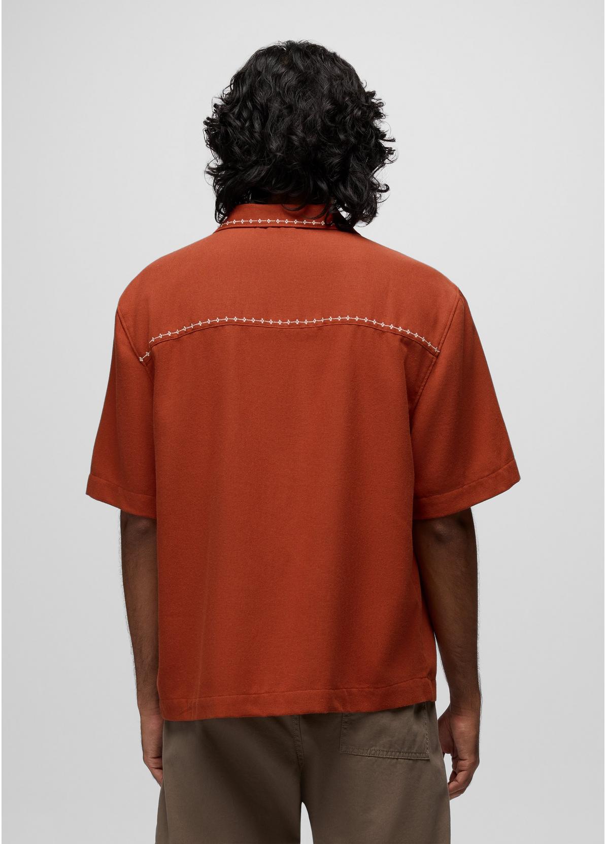Men's Del Norte SS Shirt | Red Ochre
