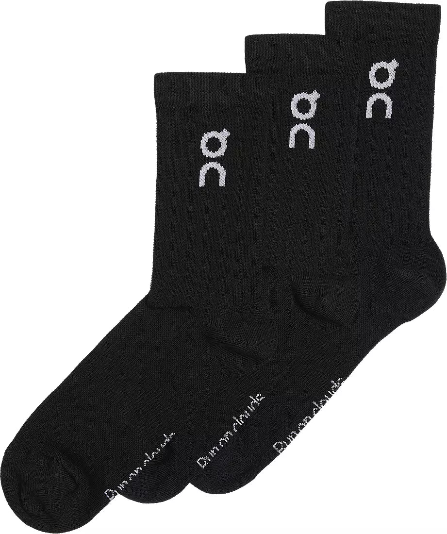 High Sock 3-Pack | Black