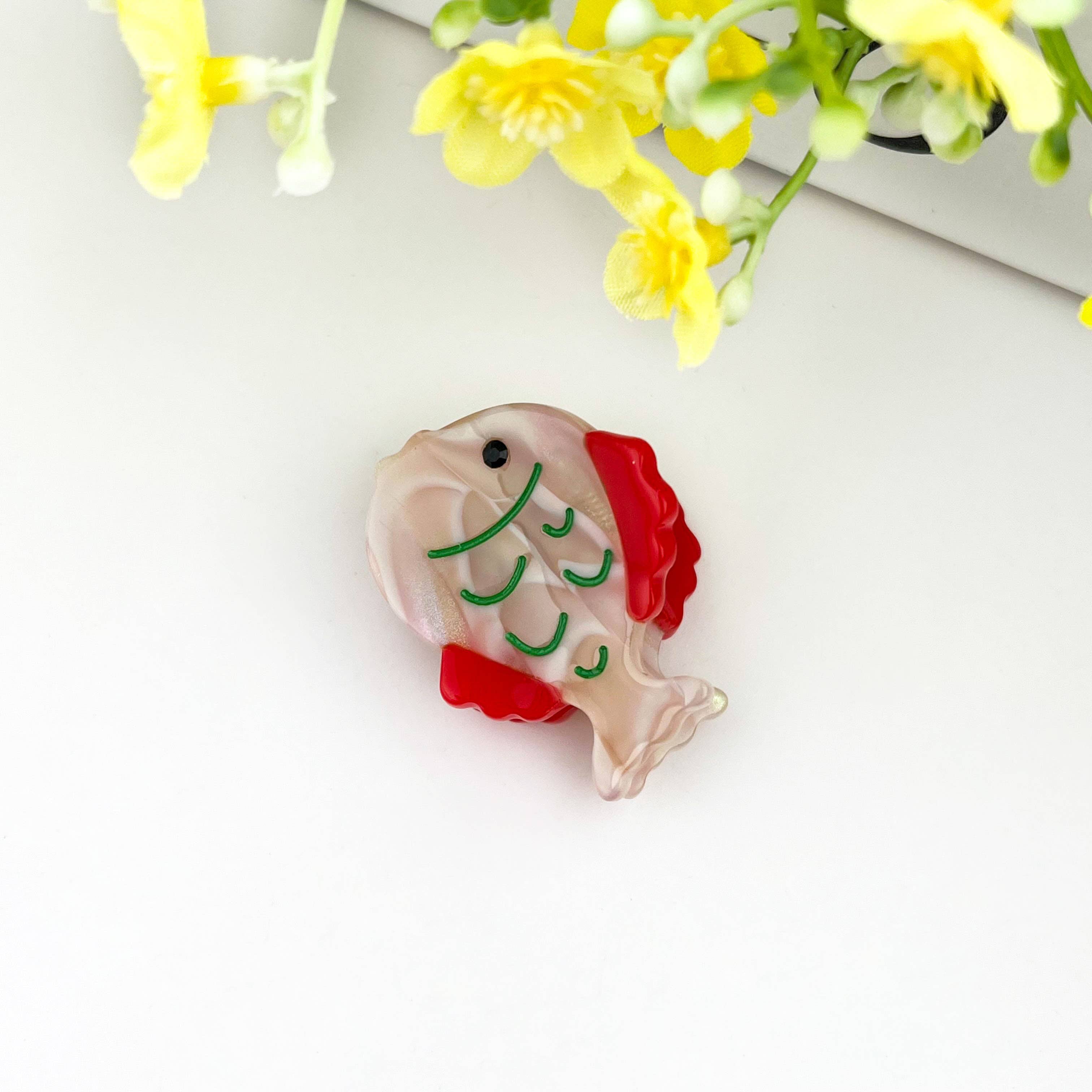 TheDivaSoap - Ocean Fish Mini Claw Clip, Whale Hair Clip