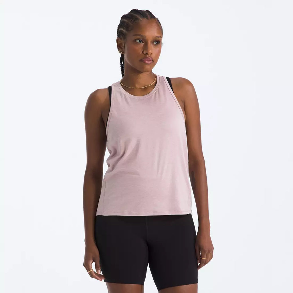 Women's Tri-Blend Tank | Metal Pink White Heather