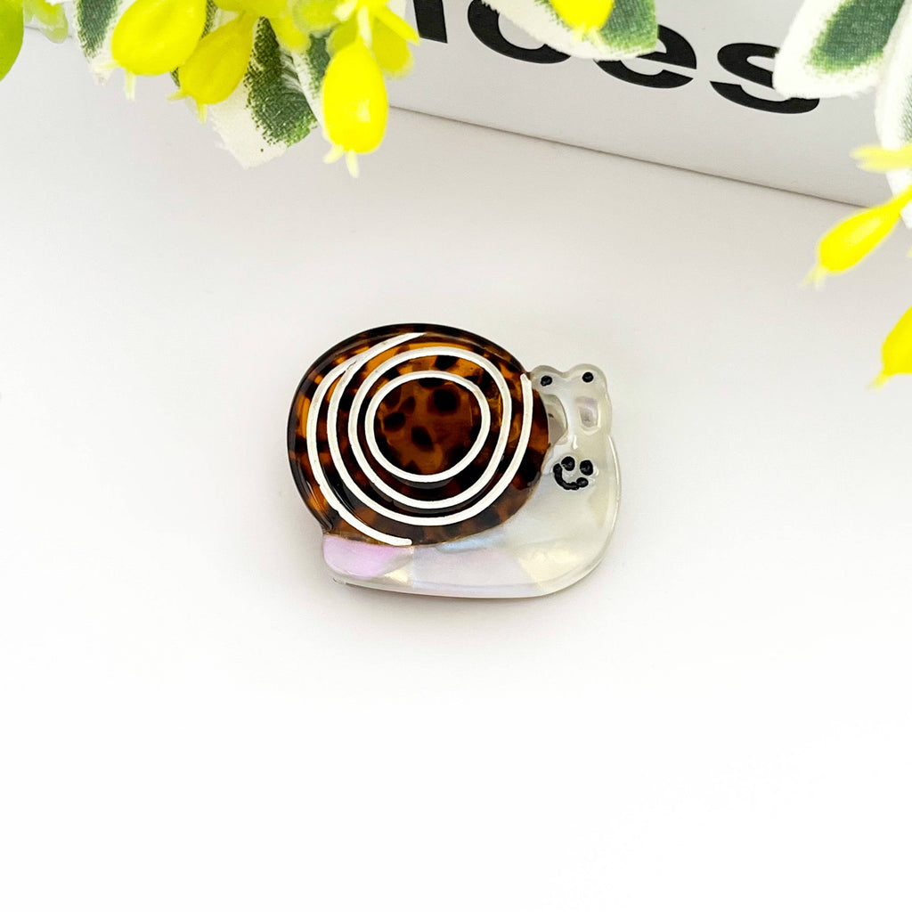 TheDivaSoap - Mini Butterfly Claw Clip, Cute Snail Hair Clip