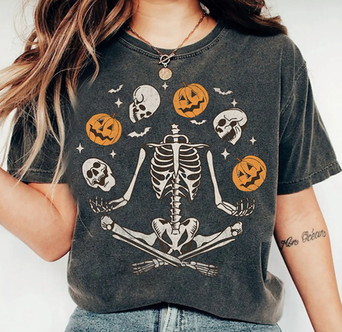 Funny Skeleton Halloween Shirt