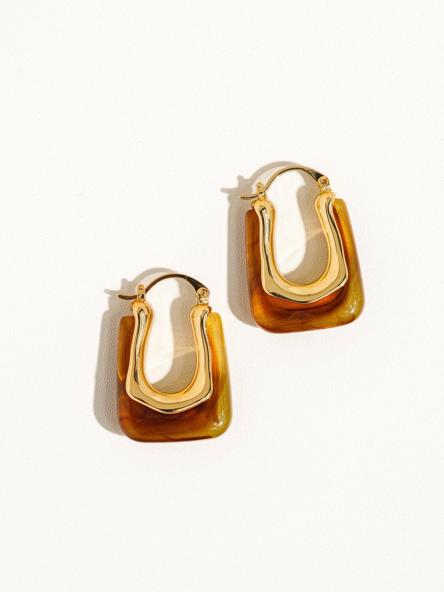 U-Shaped Boho Hoop Earring