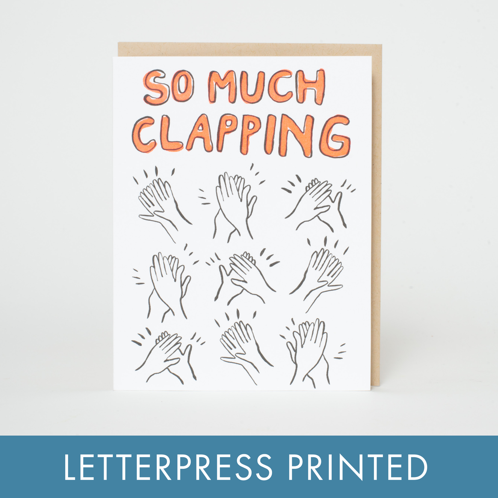 Congrats Card | So Much Clapping