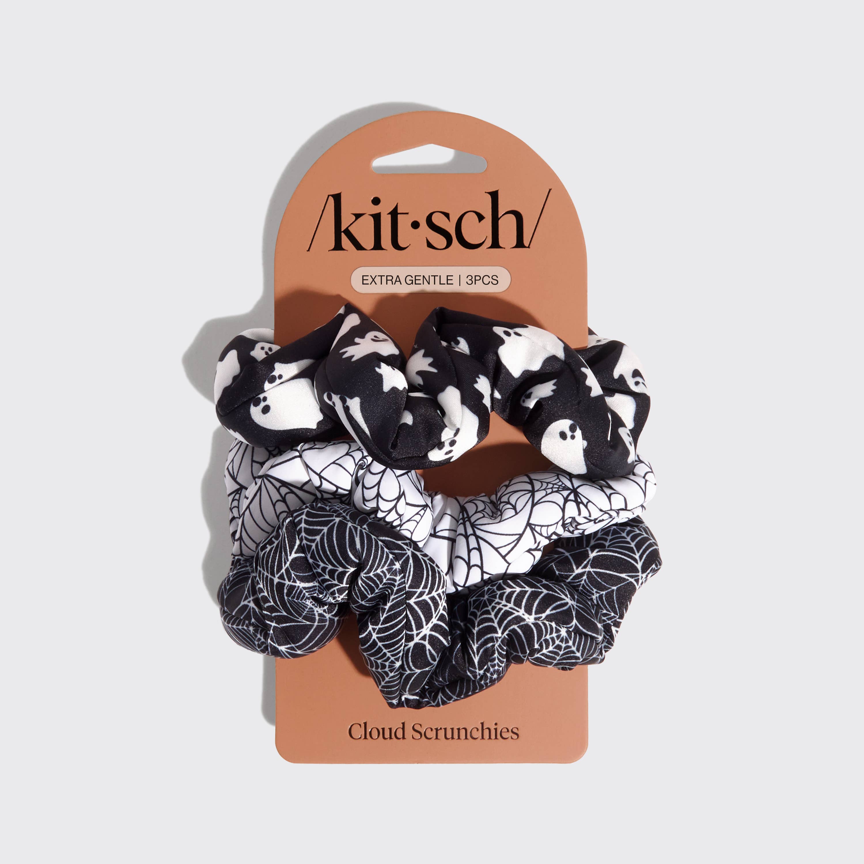 Cloud Scrunchies 3pc Set - Spiderweb