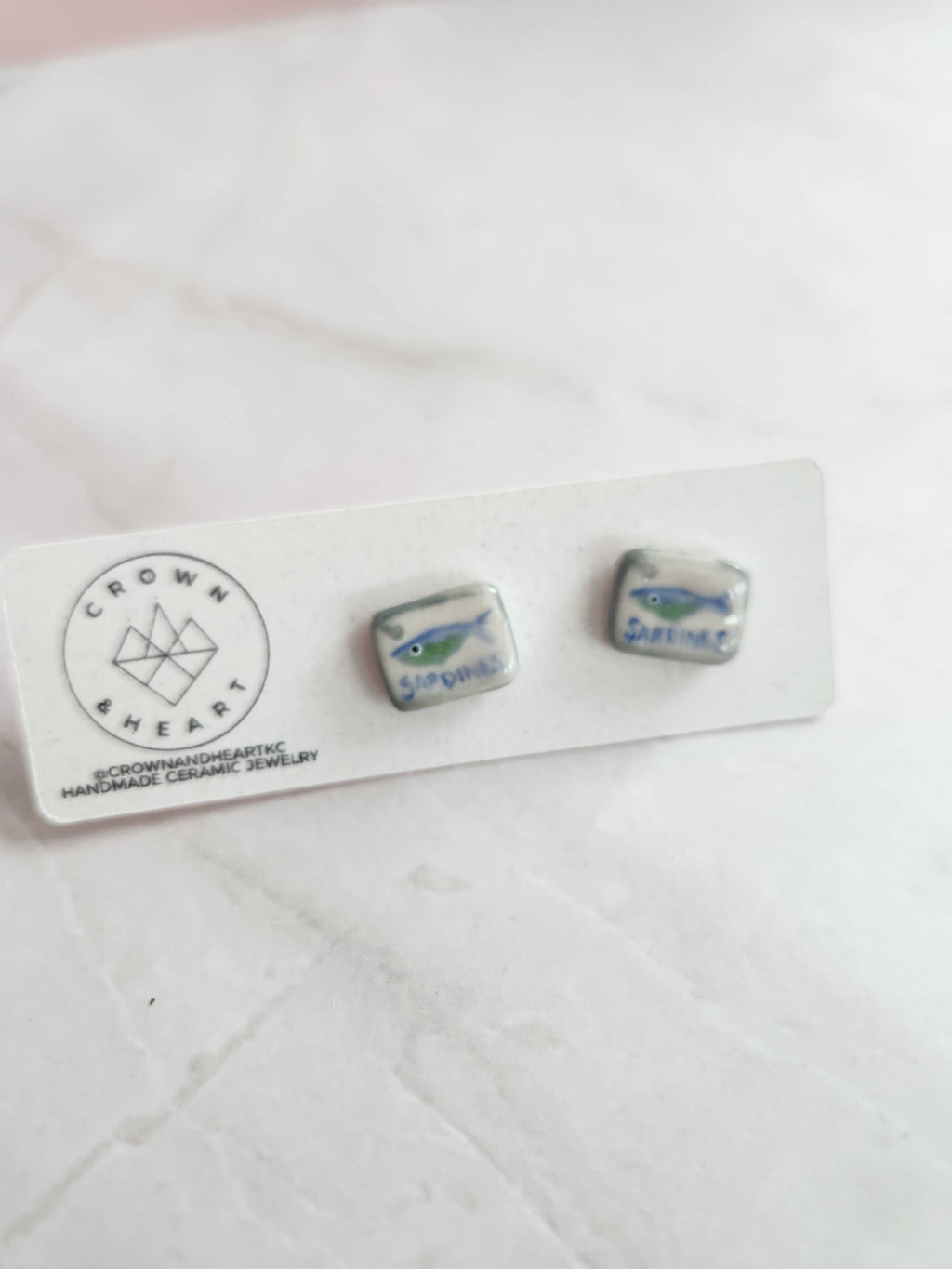 Stud Earrings | Sardines