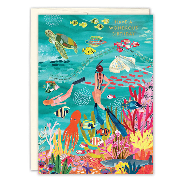 Under The Sea Birthday Card